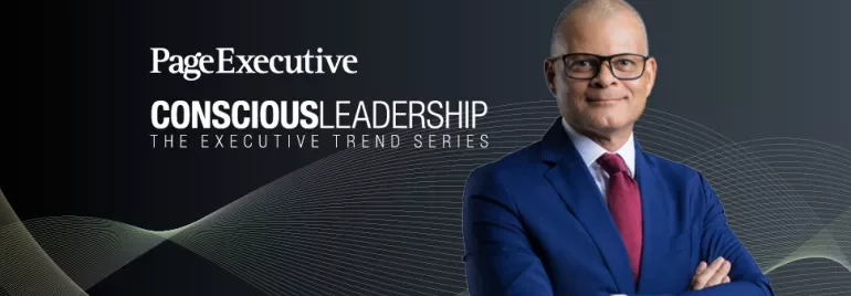 Franck Johnson profile photo next to the title "Conscious Leadership , page executive"